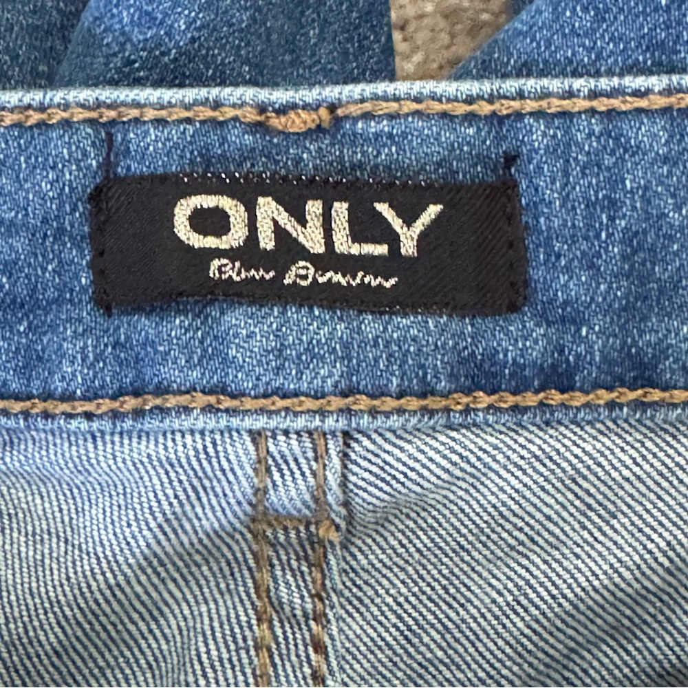 Only Blue Straight Leg Jeans - Picture 8 of 10